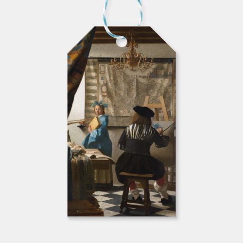 Johannes Vermeer _ The Allegory of Painting Gift Tags