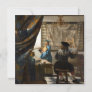 Johannes Vermeer - The Allegory of Painting Invitation