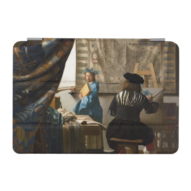 Johannes Vermeer - The Allegory of Painting iPad Mini Cover (Horizontal)