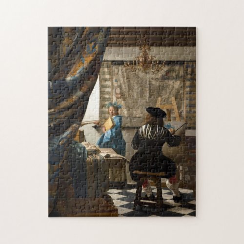 Johannes Vermeer _ The Allegory of Painting Jigsaw Puzzle