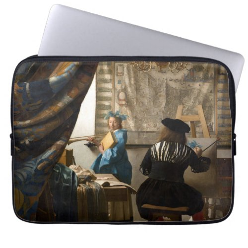 Johannes Vermeer _ The Allegory of Painting Laptop Sleeve