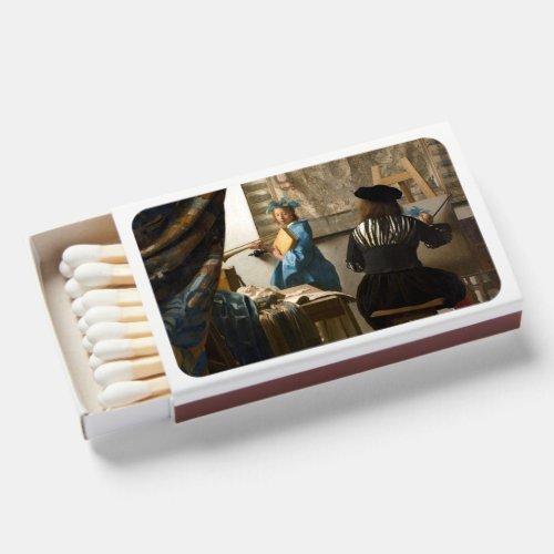 Johannes Vermeer _ The Allegory of Painting Matchboxes