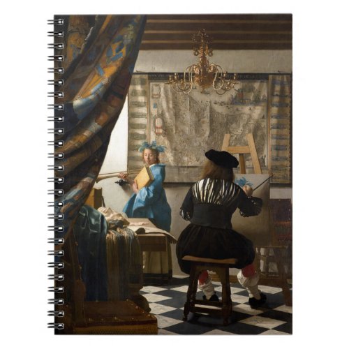 Johannes Vermeer _ The Allegory of Painting Notebook
