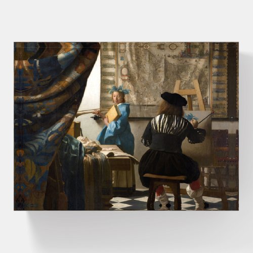 Johannes Vermeer _ The Allegory of Painting Paperweight