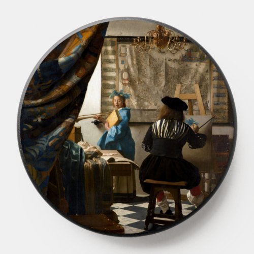 Johannes Vermeer _ The Allegory of Painting PopSocket