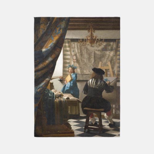 Johannes Vermeer _ The Allegory of Painting Rug