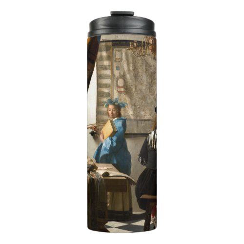 Johannes Vermeer _ The Allegory of Painting Thermal Tumbler