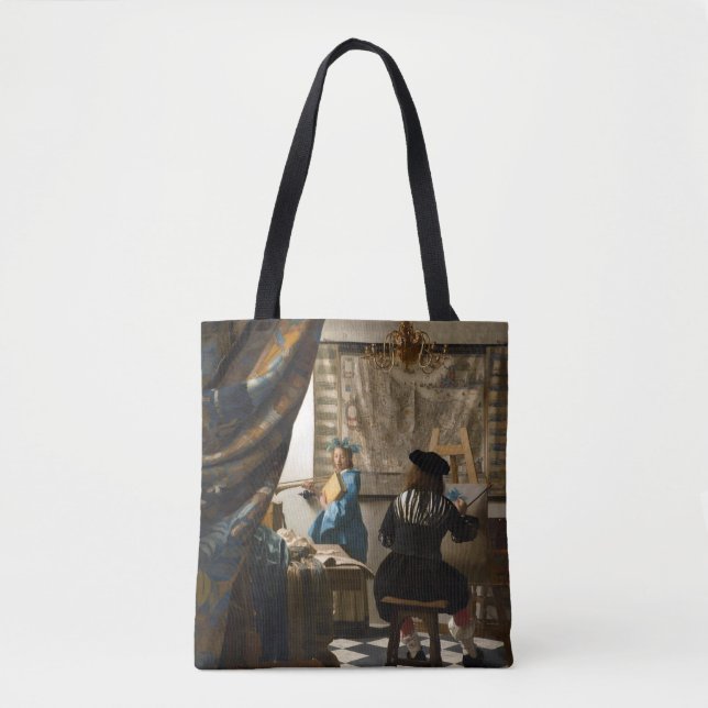Johannes Vermeer - The Allegory of Painting Tote Bag (Front)