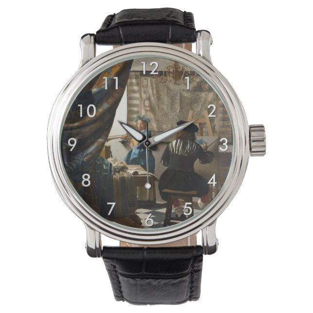 Johannes Vermeer - The Allegory of Painting Watch (Front)