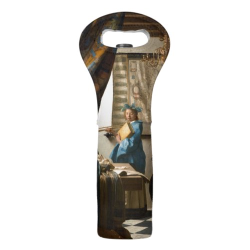 Johannes Vermeer _ The Allegory of Painting Wine Bag