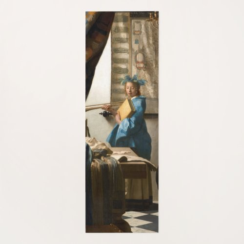 Johannes Vermeer _ The Allegory of Painting Yoga Mat