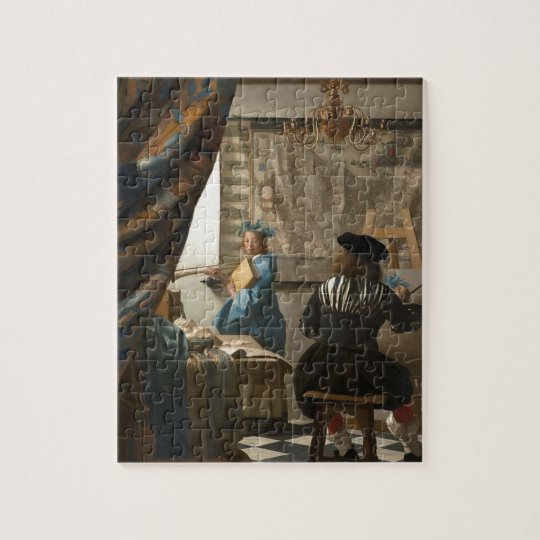 Johannes Vermeer The Art of Painting Jigsaw Puzzle