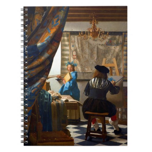 Johannes Vermeer The Art of Painting Notebook