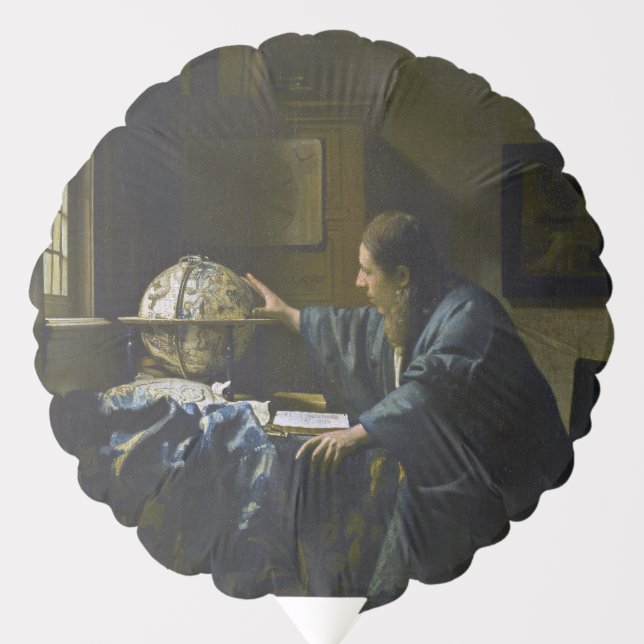 Johannes Vermeer - The Astronomer Balloon (Front)