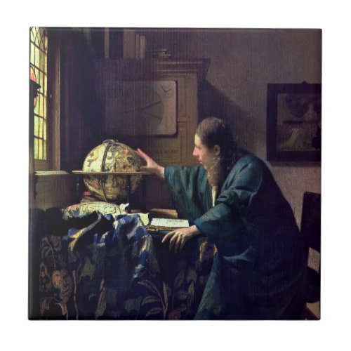 Johannes Vermeer _ The Astronomer Ceramic Tile