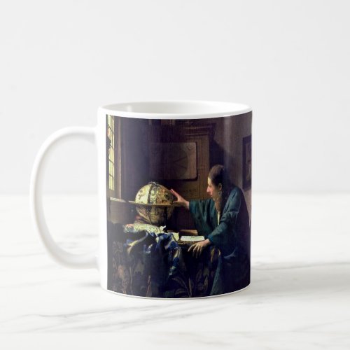 Johannes Vermeer _ The Astronomer Coffee Mug