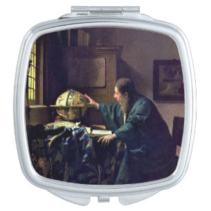 Johannes Vermeer - The Astronomer Compact Mirror