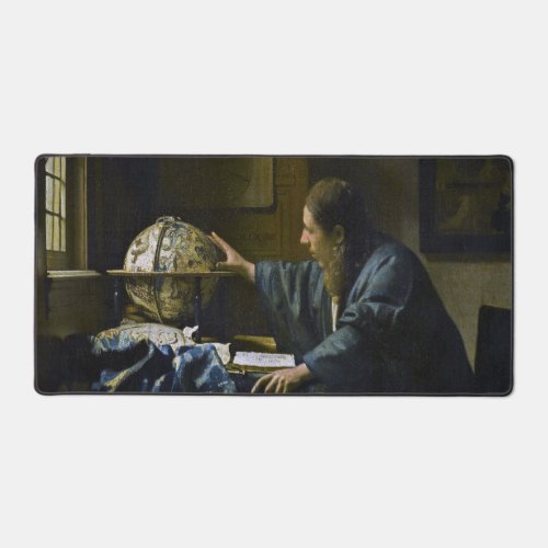 Johannes Vermeer _ The Astronomer Desk Mat