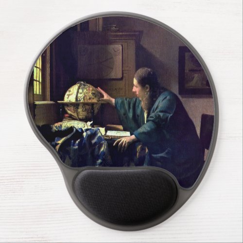 Johannes Vermeer _ The Astronomer Gel Mouse Pad