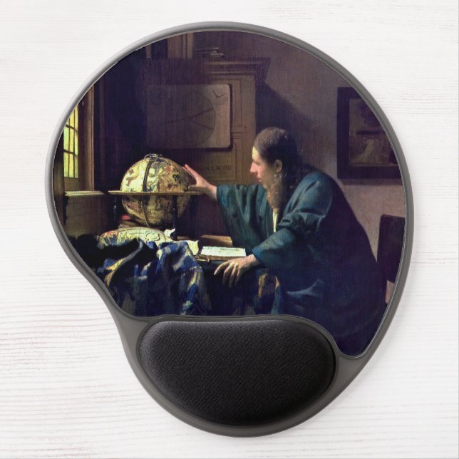Johannes Vermeer - The Astronomer Gel Mouse Pad (Front)