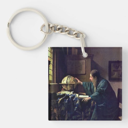 Johannes Vermeer _ The Astronomer Keychain