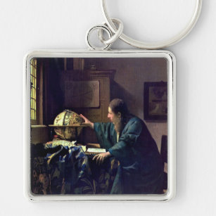Johannes Vermeer - The Astronomer Keychain