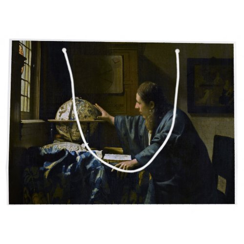 Johannes Vermeer _ The Astronomer Large Gift Bag