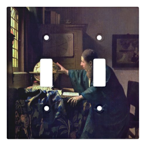 Johannes Vermeer _ The Astronomer Light Switch Cover