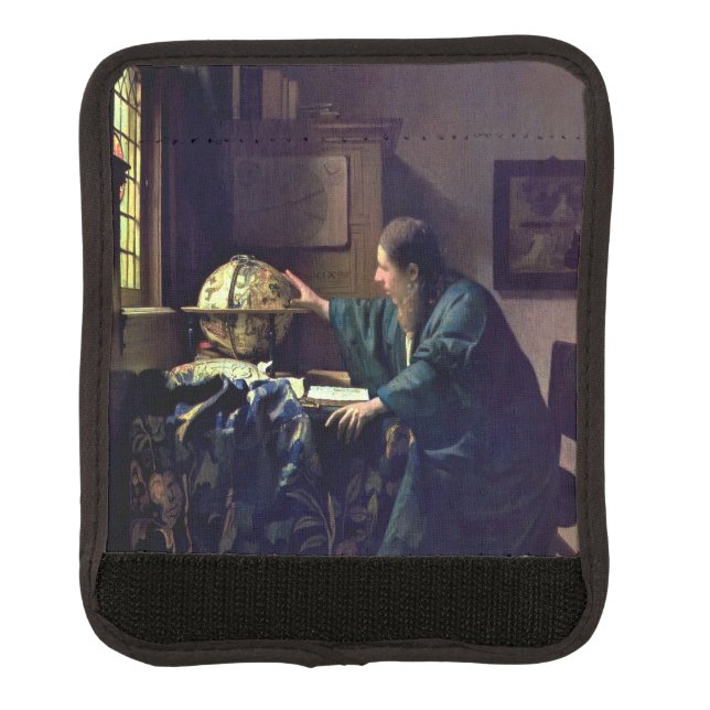 Johannes Vermeer - The Astronomer Luggage Handle Wrap (Front)