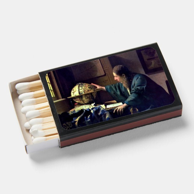 Johannes Vermeer - The Astronomer Matchboxes (Front Open)