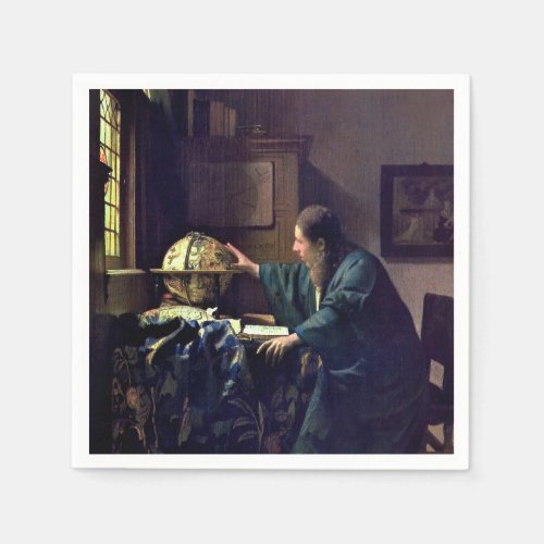 Johannes Vermeer _ The Astronomer Napkins