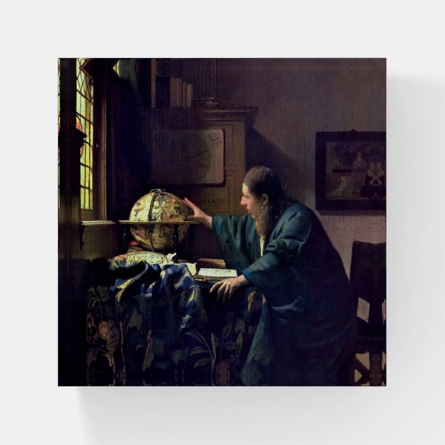 Johannes Vermeer - The Astronomer Paperweight (Front)