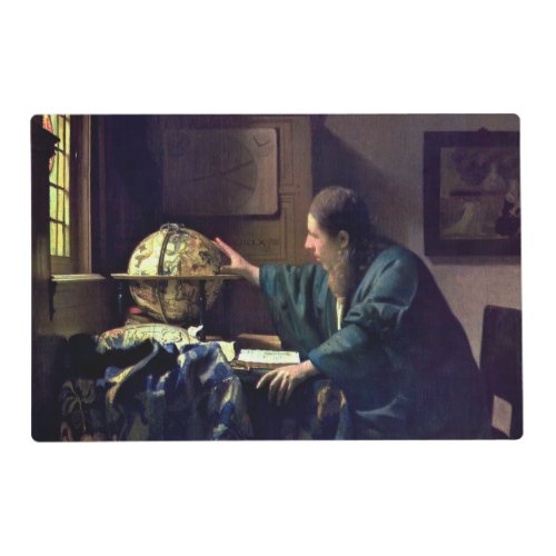 Johannes Vermeer _ The Astronomer Placemat