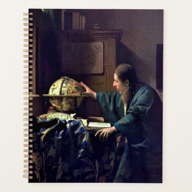 Johannes Vermeer - The Astronomer Planner (Front)