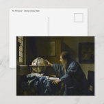Johannes Vermeer - The Astronomer Postcard