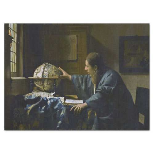 Johannes Vermeer _ The Astronomer Tissue Paper