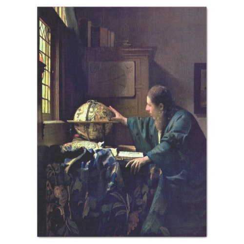 Johannes Vermeer _ The Astronomer Tissue Paper