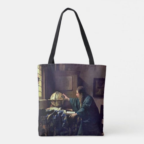 Johannes Vermeer _ The Astronomer Tote Bag