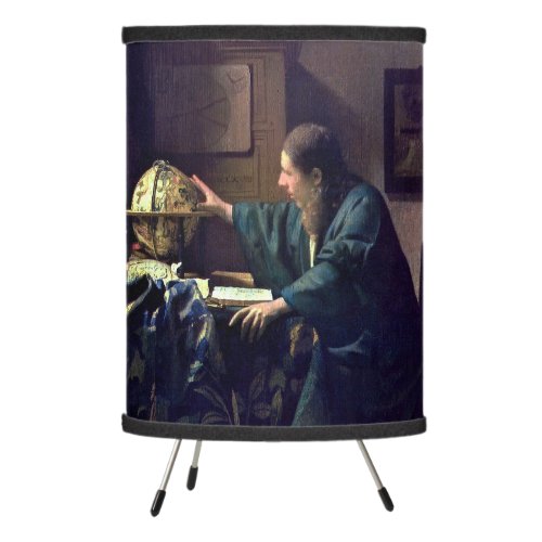 Johannes Vermeer _ The Astronomer Tripod Lamp