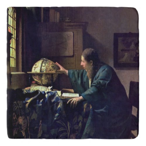 Johannes Vermeer _ The Astronomer Trivet