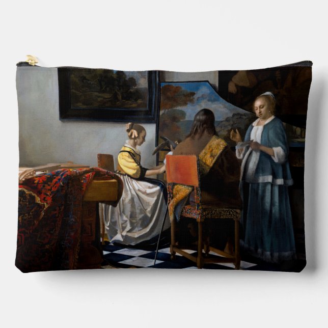 Johannes Vermeer - The Concert Accessory Pouch (Front)