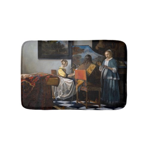 Johannes Vermeer _ The Concert Bath Mat