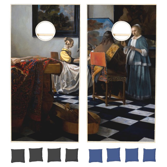 Johannes Vermeer - The Concert Cornhole Set (Set)