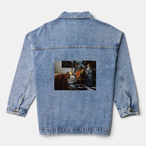 Johannes Vermeer _ The Concert Denim Jacket