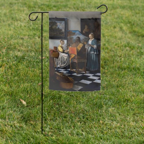 Johannes Vermeer _ The Concert Garden Flag