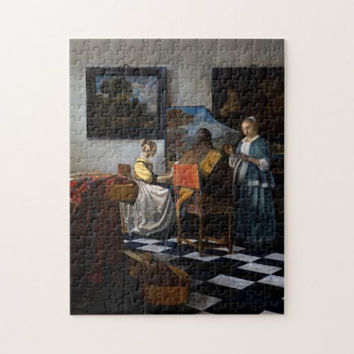 Johannes Vermeer _ The Concert Jigsaw Puzzle