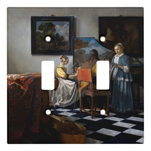 Johannes Vermeer - The Concert Light Switch Cover (Front)