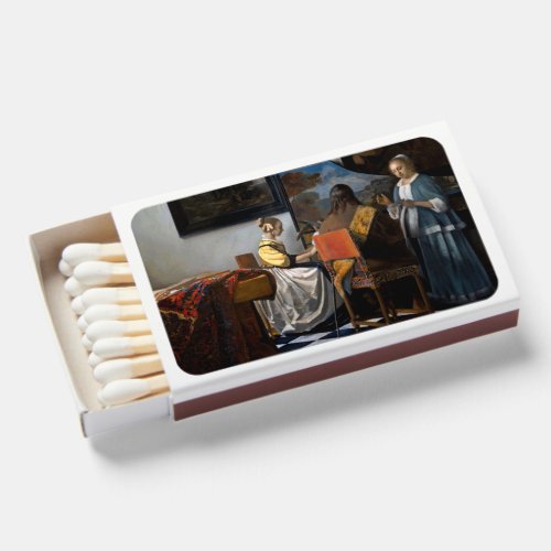 Johannes Vermeer _ The Concert Matchboxes