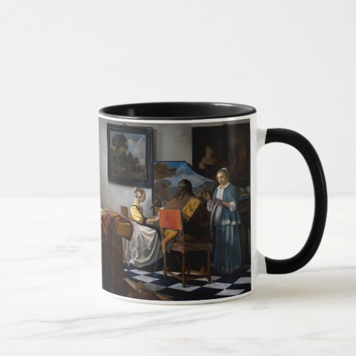 Johannes Vermeer _ The Concert Mug