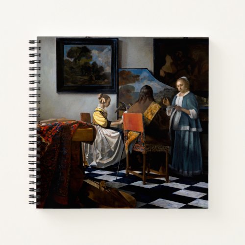 Johannes Vermeer _ The Concert Notebook